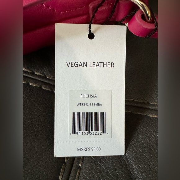 Jason Wu Quilted Crossbody Fuchsia Vegan Leather Bag NWT - Picture 5 of 10